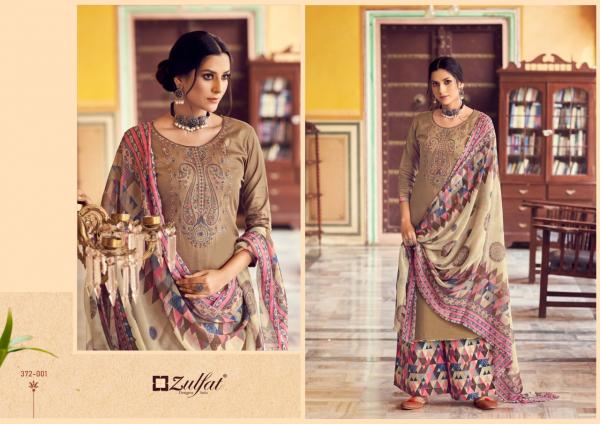 Zulfat Simran 2 Beautiful Cotton Embroidery Salwar